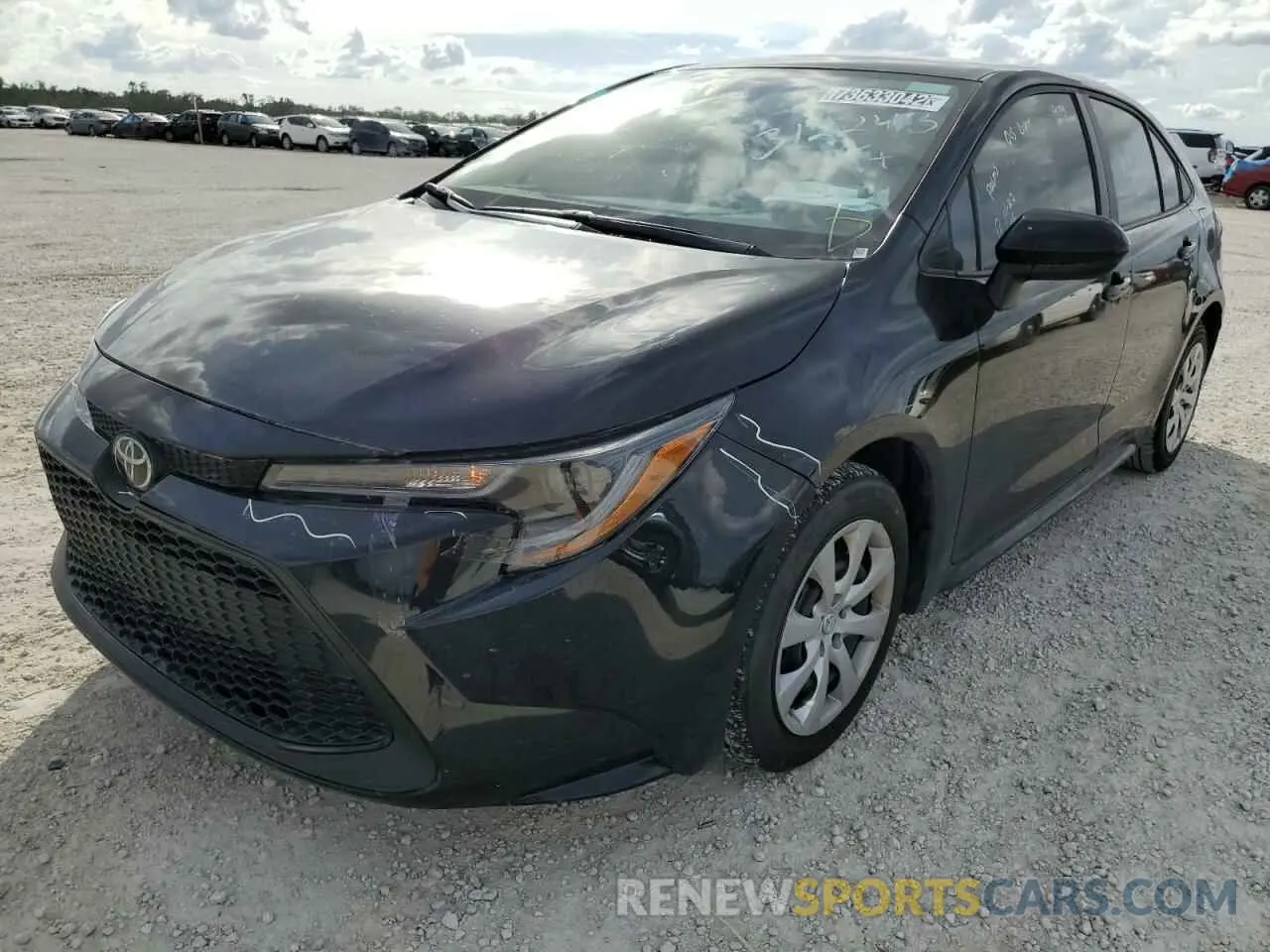 1 fotografías del automóvil dañado 5YFEPMAE6NP312243 TOYOTA COROLLA 2022
