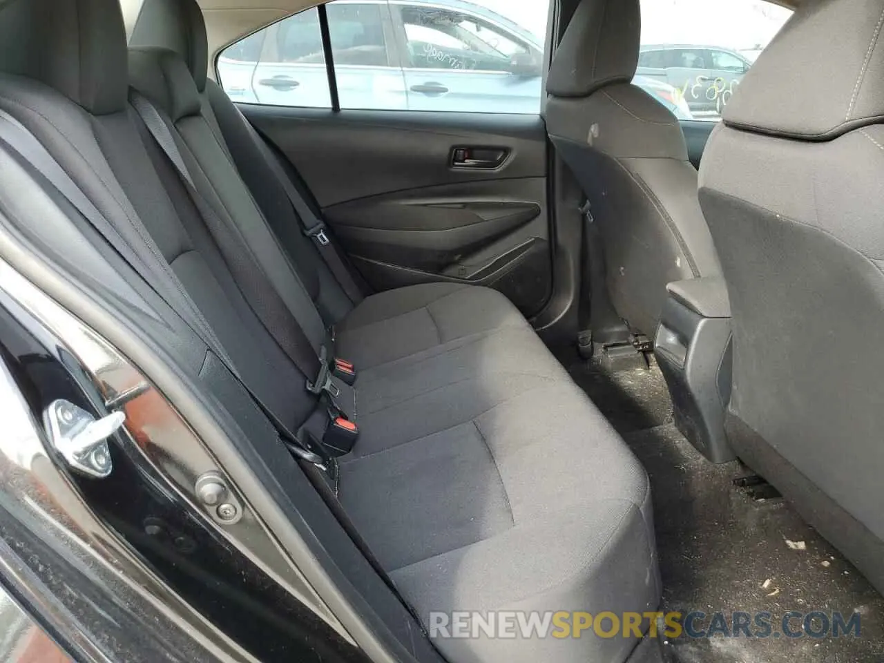 10 fotografías del automóvil dañado 5YFEPMAE6NP312243 TOYOTA COROLLA 2022