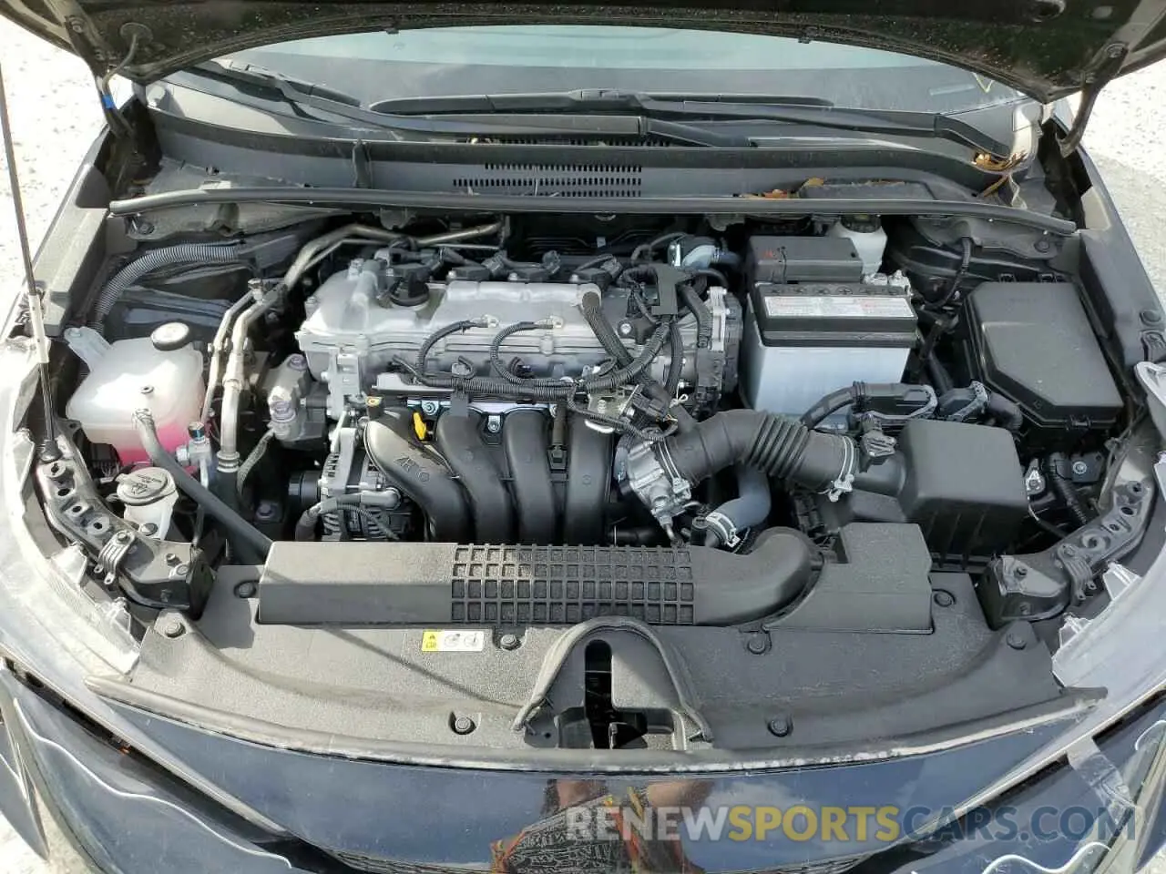 11 fotografías del automóvil dañado 5YFEPMAE6NP312243 TOYOTA COROLLA 2022