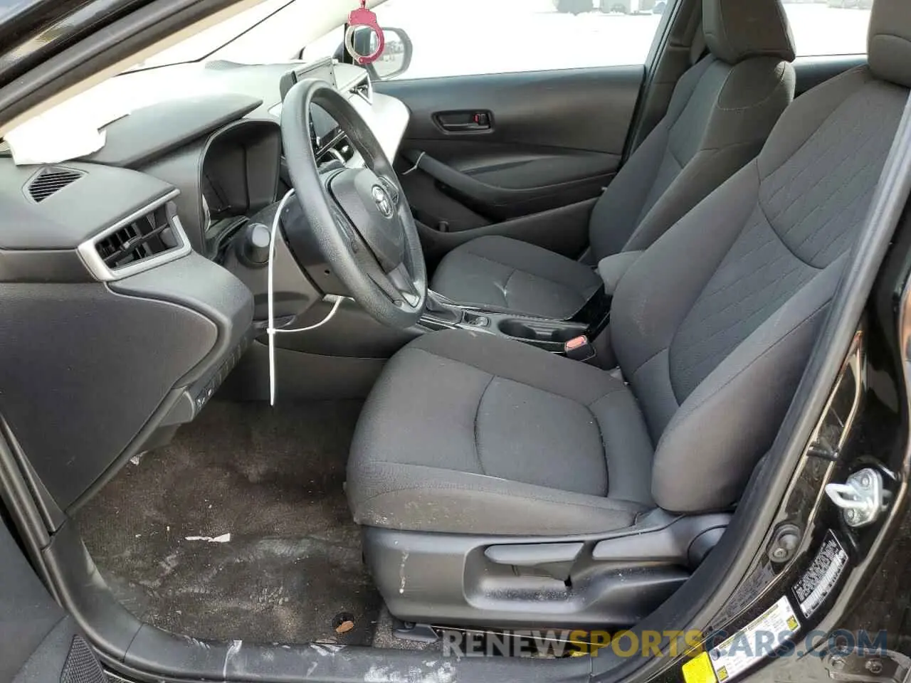 7 fotografías del automóvil dañado 5YFEPMAE6NP312243 TOYOTA COROLLA 2022