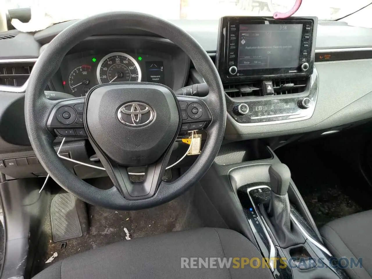 8 fotografías del automóvil dañado 5YFEPMAE6NP312243 TOYOTA COROLLA 2022