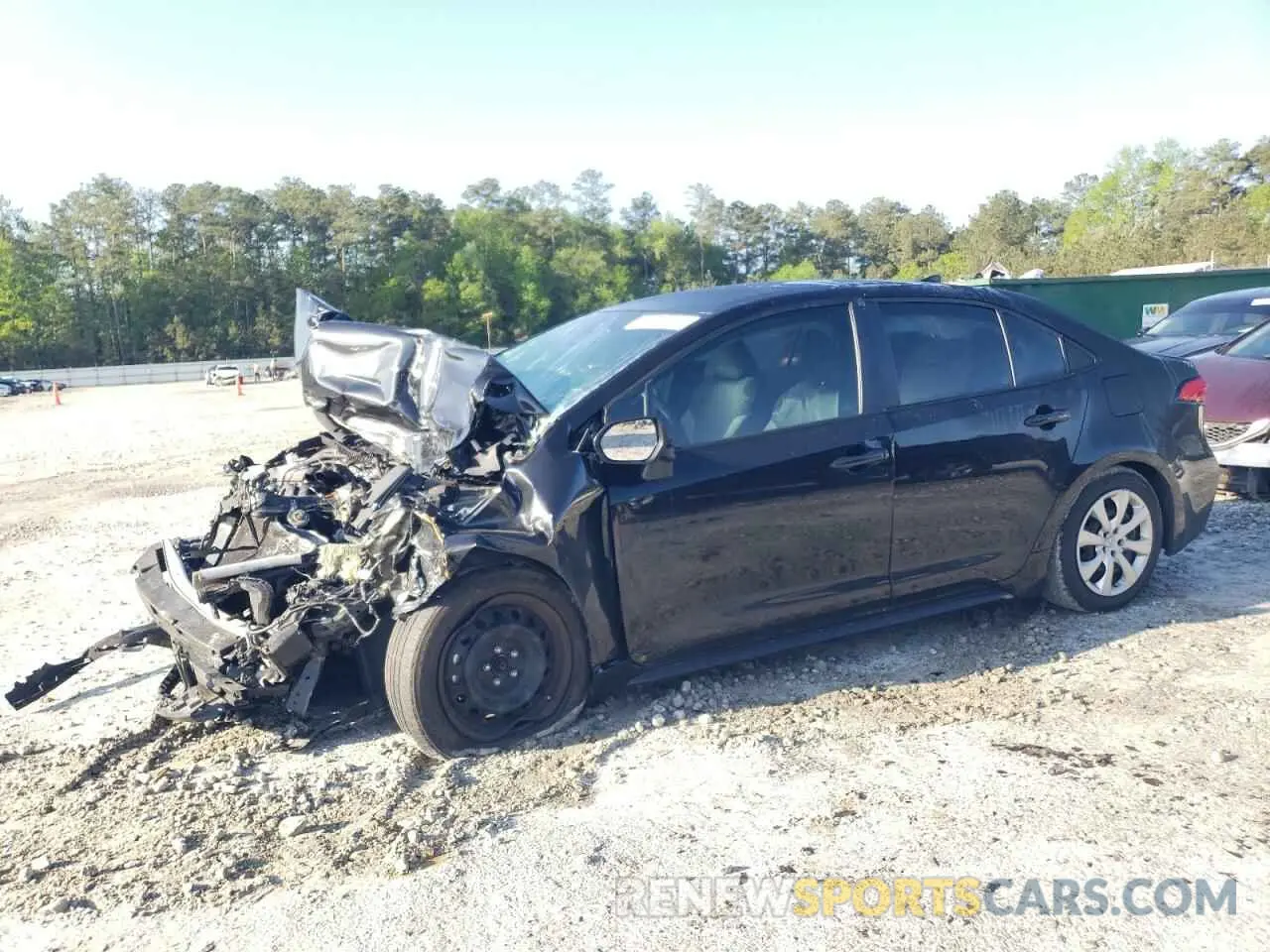 1 fotografías del automóvil dañado 5YFEPMAE6NP313117 TOYOTA COROLLA 2022