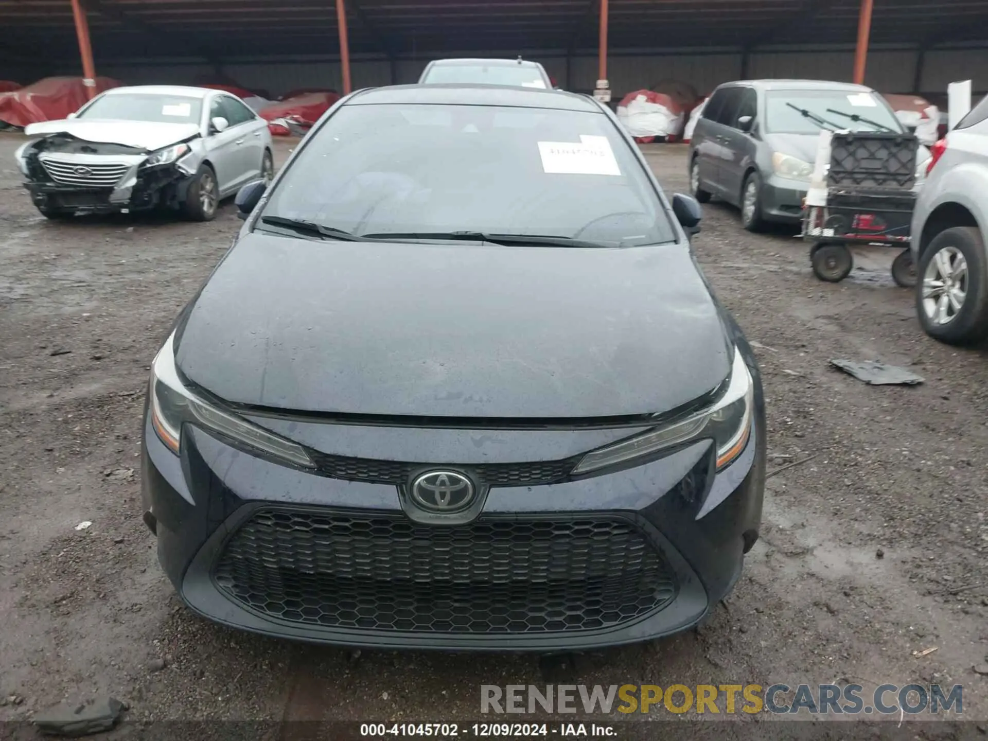 12 fotografías del automóvil dañado 5YFEPMAE6NP319368 TOYOTA COROLLA 2022