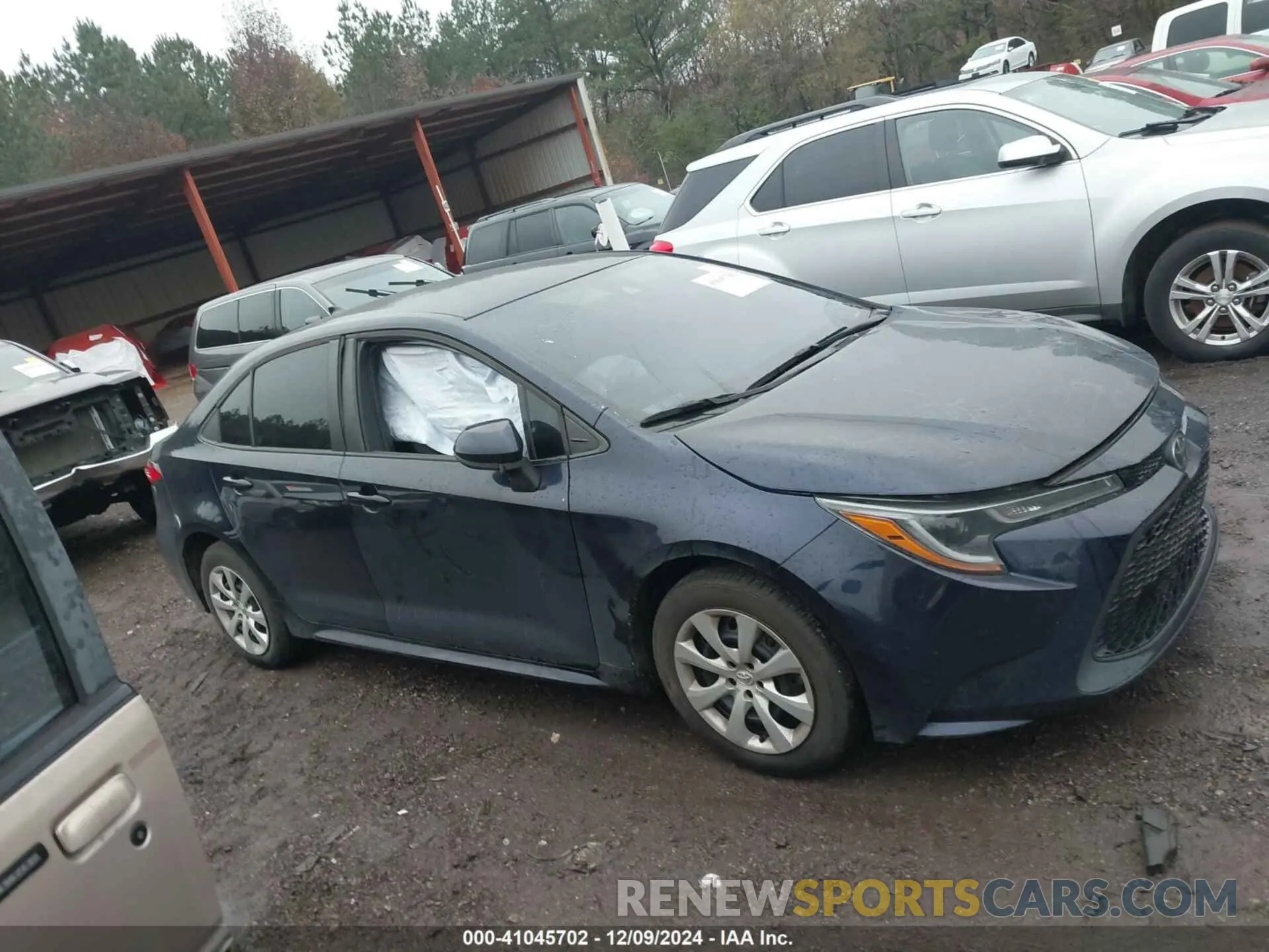 13 fotografías del automóvil dañado 5YFEPMAE6NP319368 TOYOTA COROLLA 2022