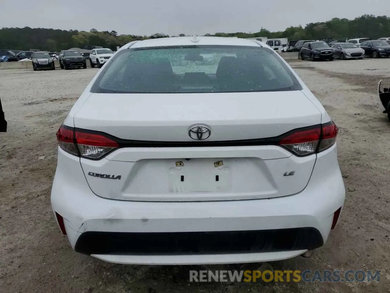 6 fotografías del automóvil dañado 5YFEPMAE6NP324876 TOYOTA COROLLA 2022