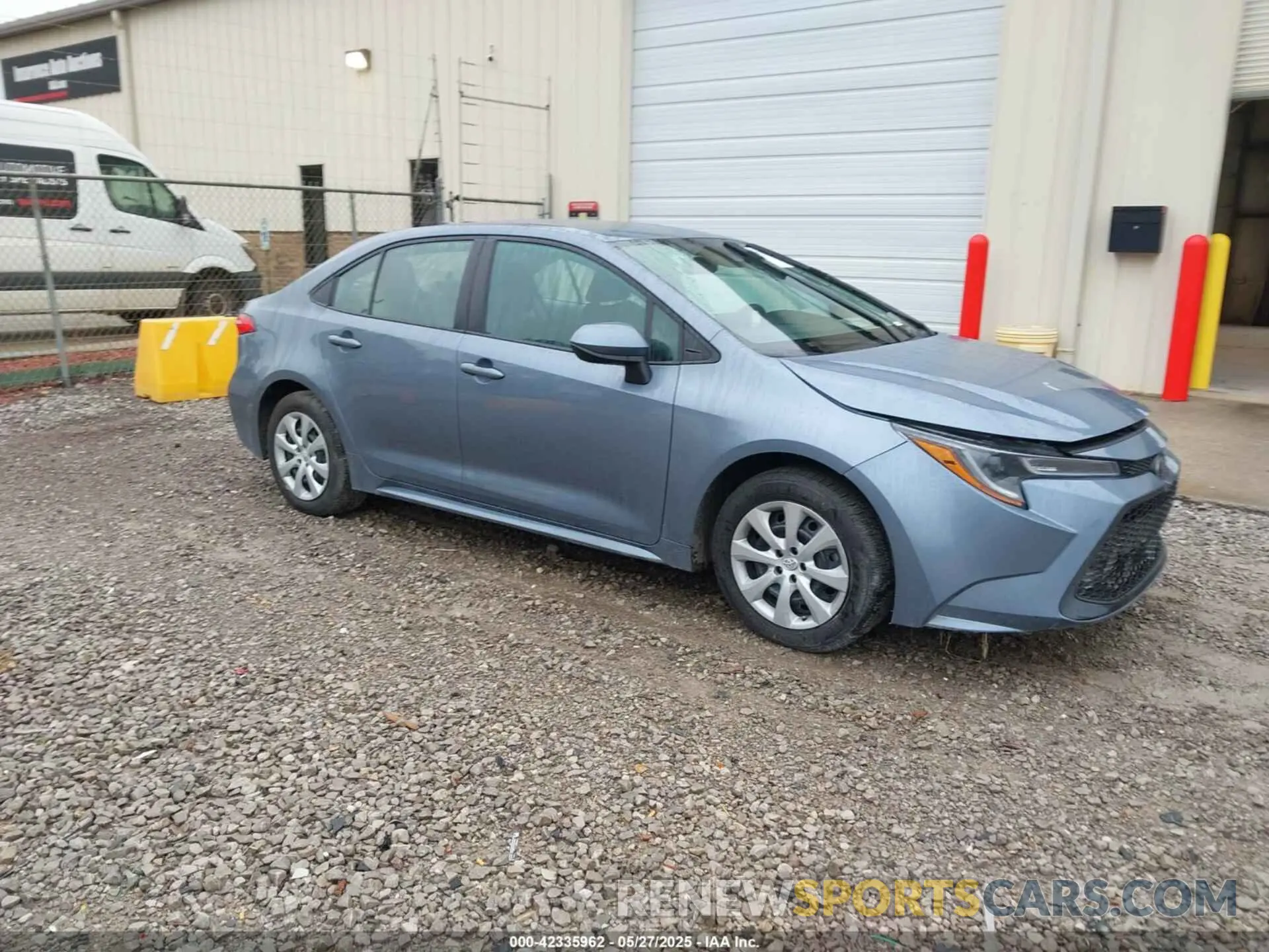 1 fotografías del automóvil dañado 5YFEPMAE6NP325283 TOYOTA COROLLA 2022