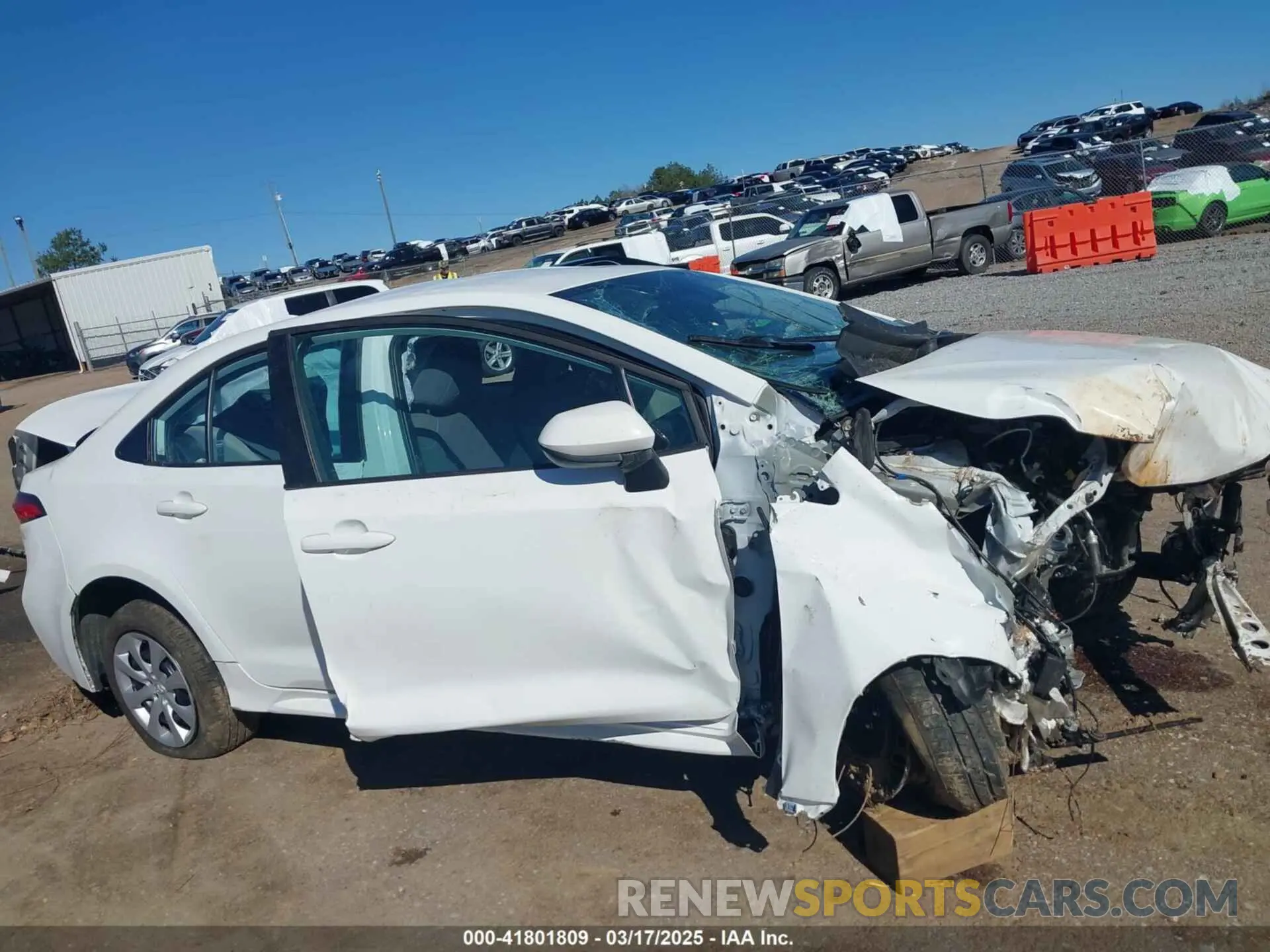 18 fotografías del automóvil dañado 5YFEPMAE6NP328636 TOYOTA COROLLA 2022