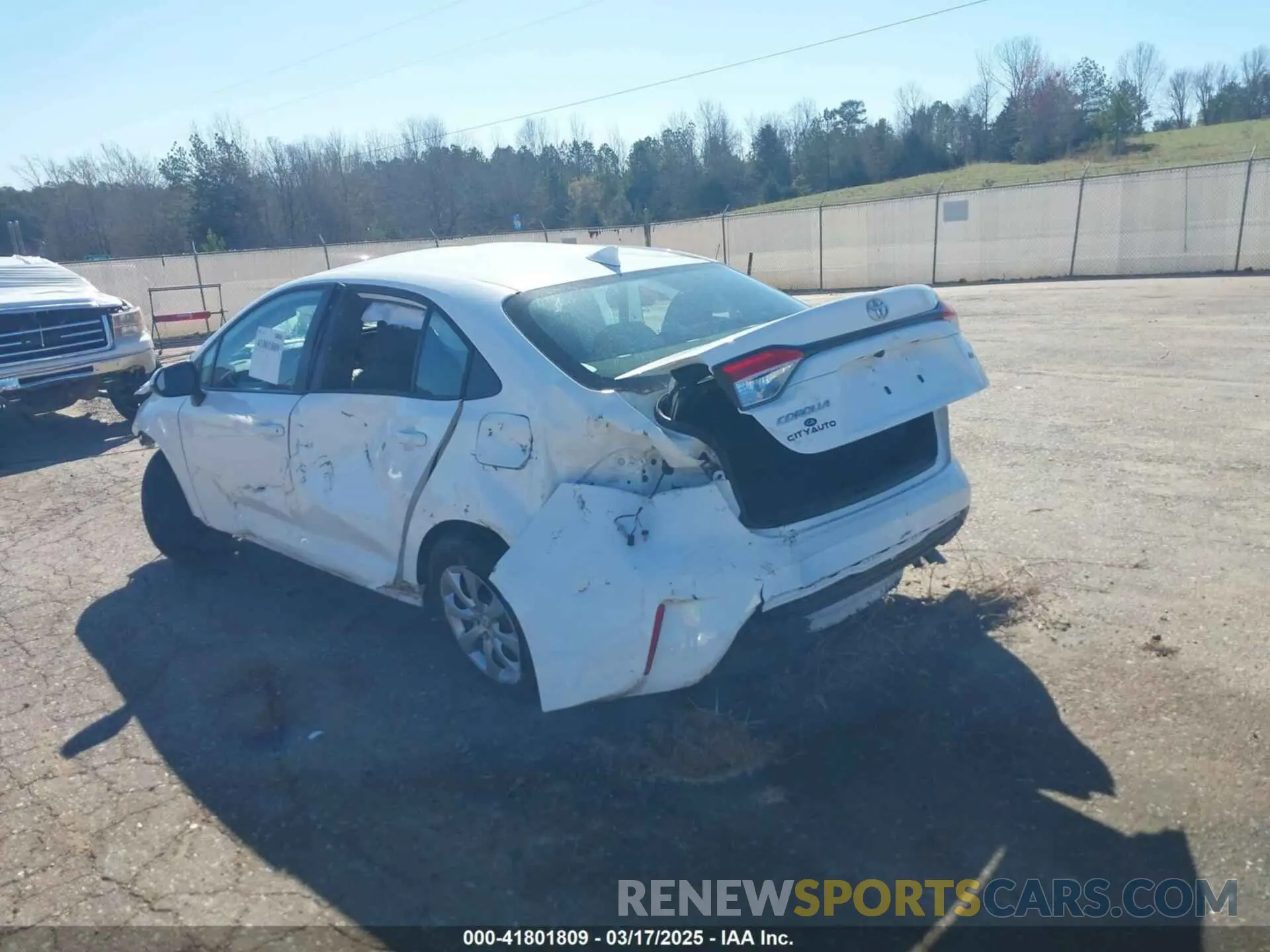 20 fotografías del automóvil dañado 5YFEPMAE6NP328636 TOYOTA COROLLA 2022
