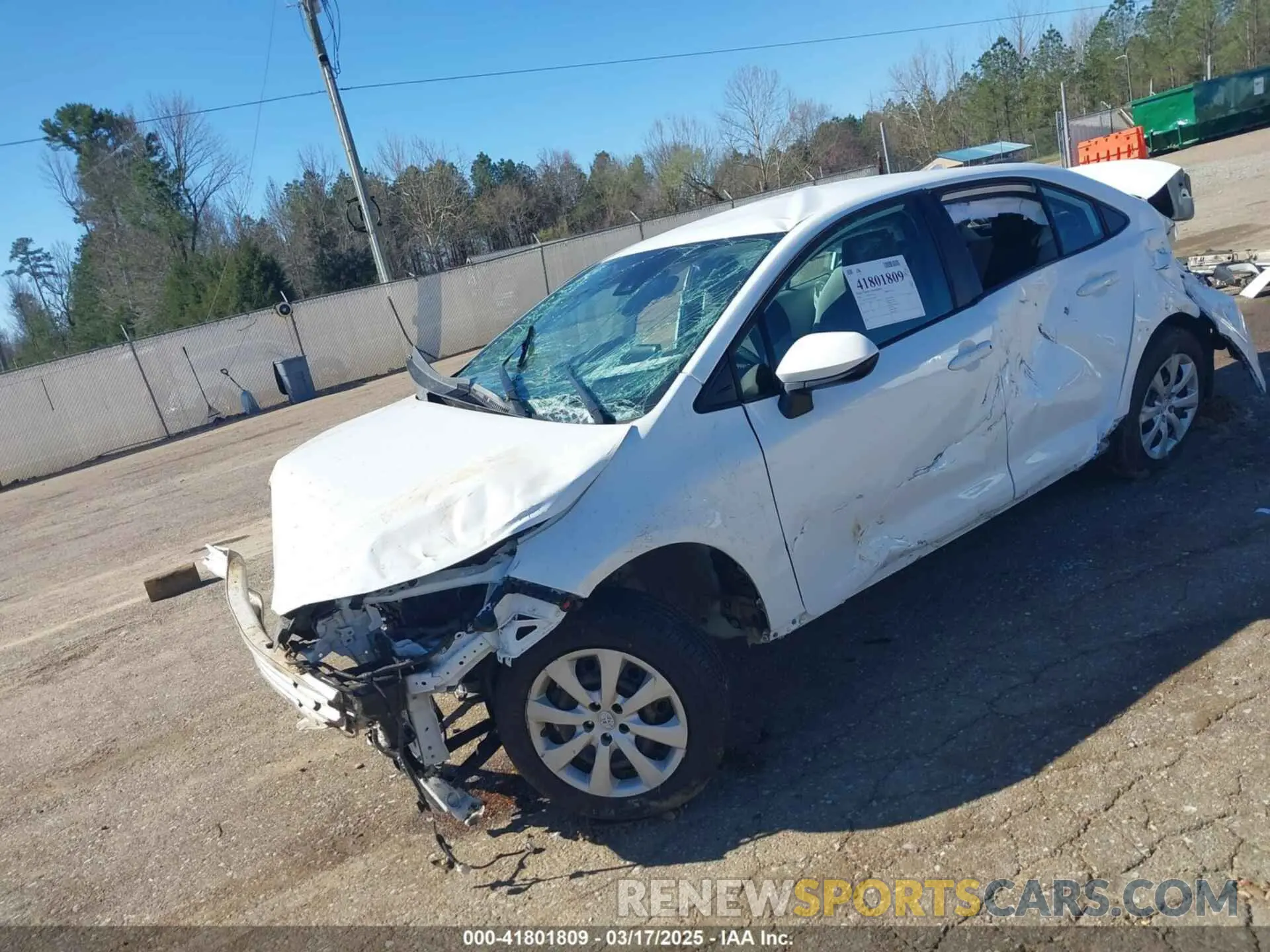 22 fotografías del automóvil dañado 5YFEPMAE6NP328636 TOYOTA COROLLA 2022