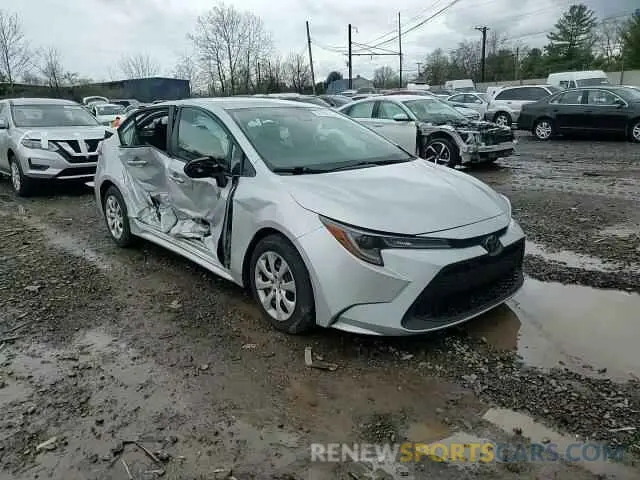 11 fotografías del automóvil dañado 5YFEPMAE6NP339118 TOYOTA COROLLA 2022
