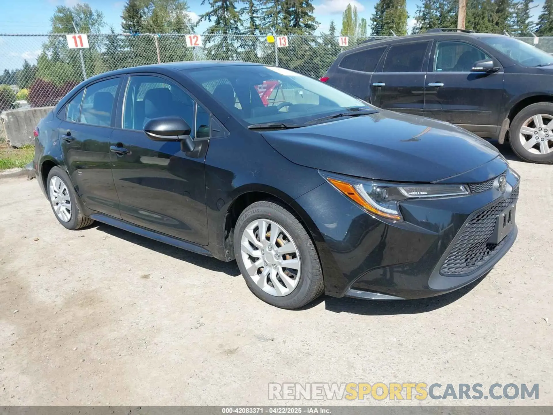 1 fotografías del automóvil dañado 5YFEPMAE6NP341743 TOYOTA COROLLA 2022