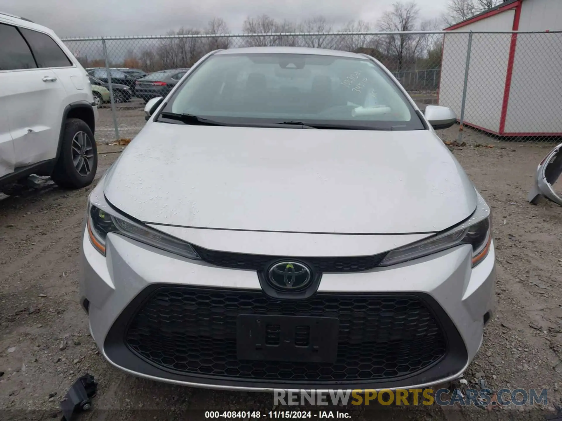 12 fotografías del automóvil dañado 5YFEPMAE6NP345114 TOYOTA COROLLA 2022