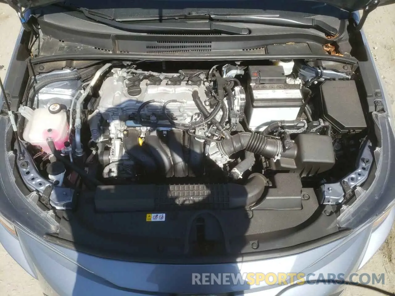 11 fotografías del automóvil dañado 5YFEPMAE6NP361328 TOYOTA COROLLA 2022