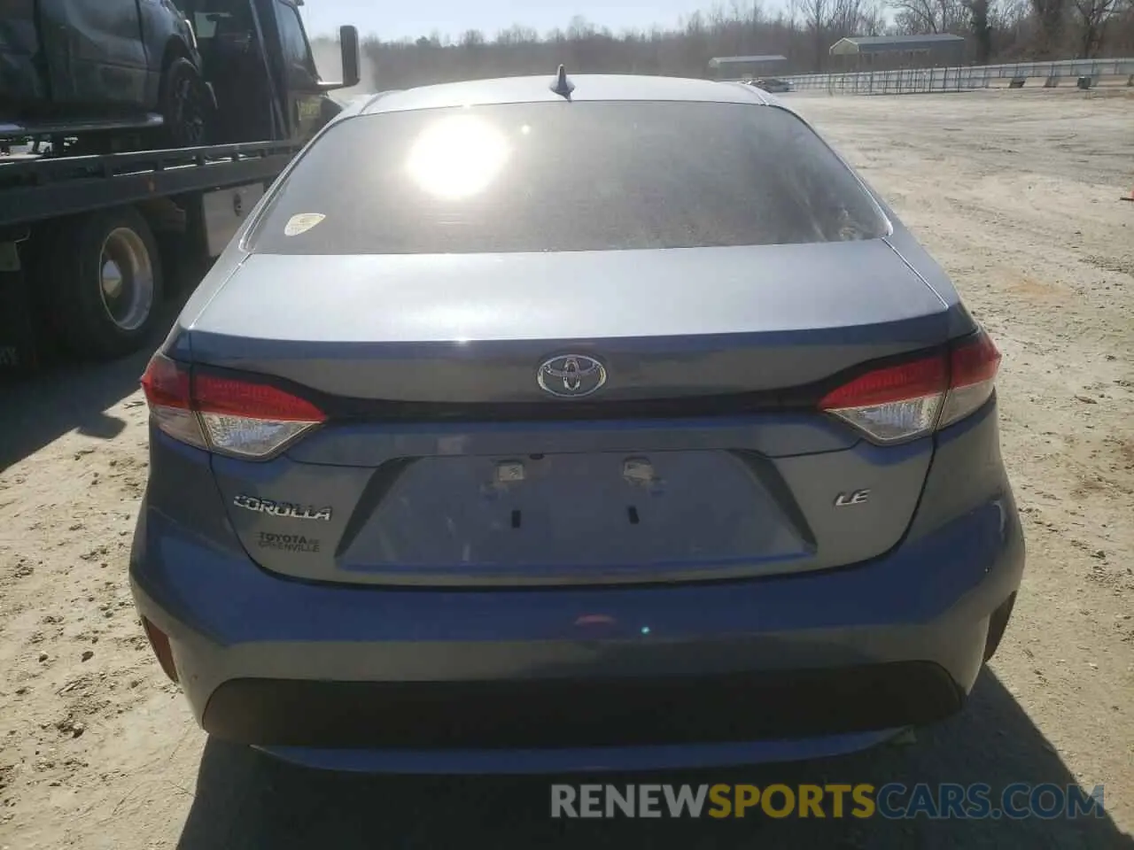 6 fotografías del automóvil dañado 5YFEPMAE6NP361328 TOYOTA COROLLA 2022