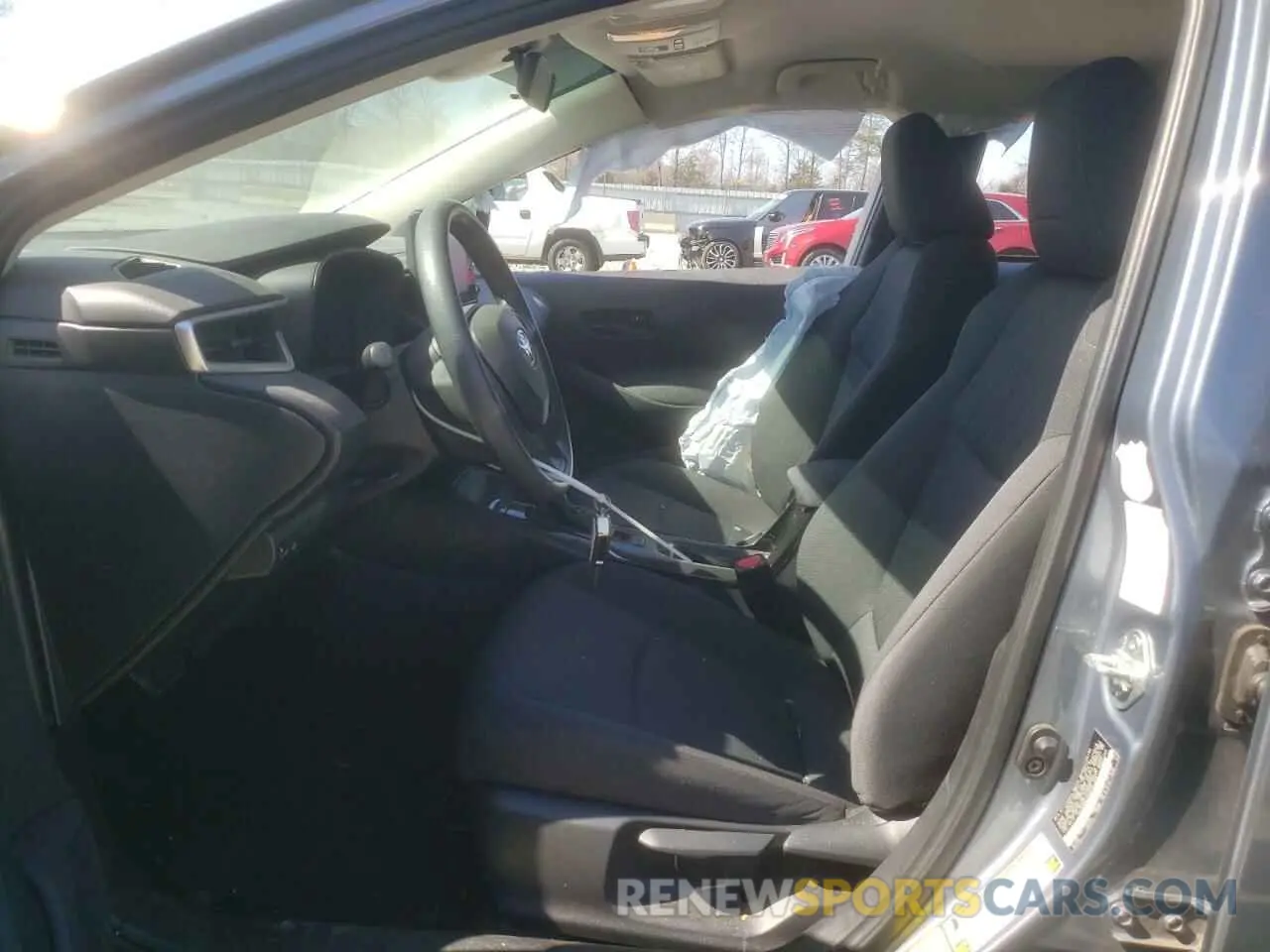 7 fotografías del automóvil dañado 5YFEPMAE6NP361328 TOYOTA COROLLA 2022