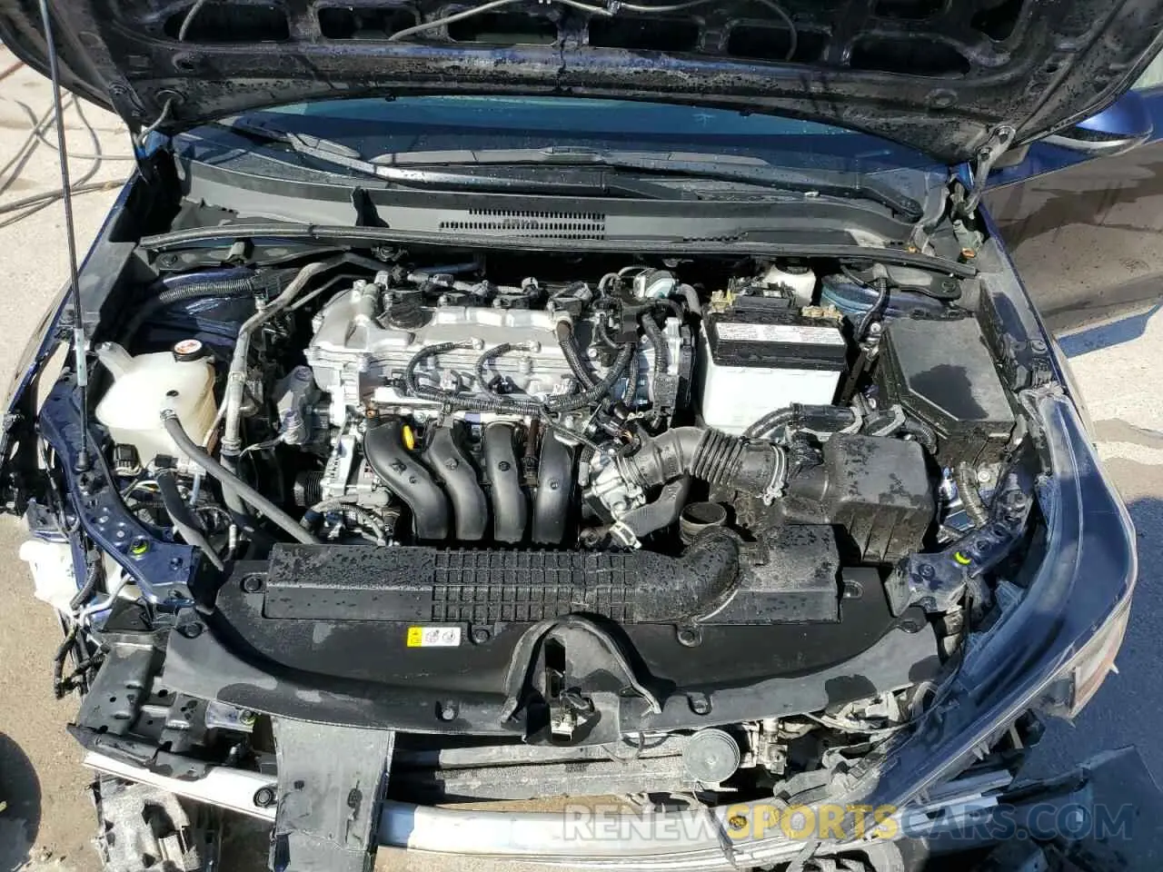 11 fotografías del automóvil dañado 5YFEPMAE6NP375715 TOYOTA COROLLA 2022