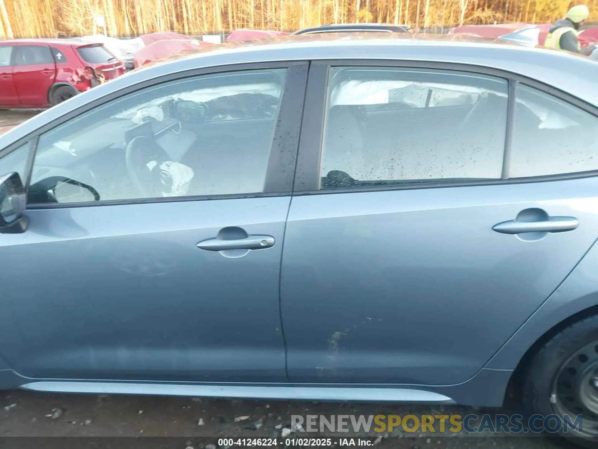 14 fotografías del automóvil dañado 5YFEPMAE6NP376587 TOYOTA COROLLA 2022