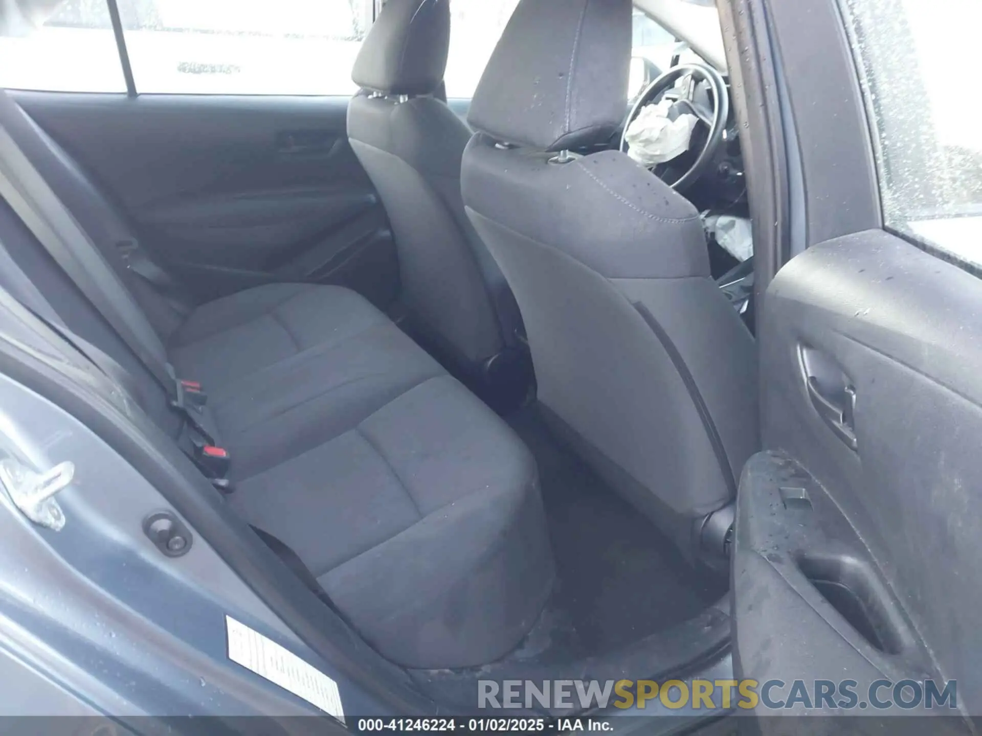 8 fotografías del automóvil dañado 5YFEPMAE6NP376587 TOYOTA COROLLA 2022