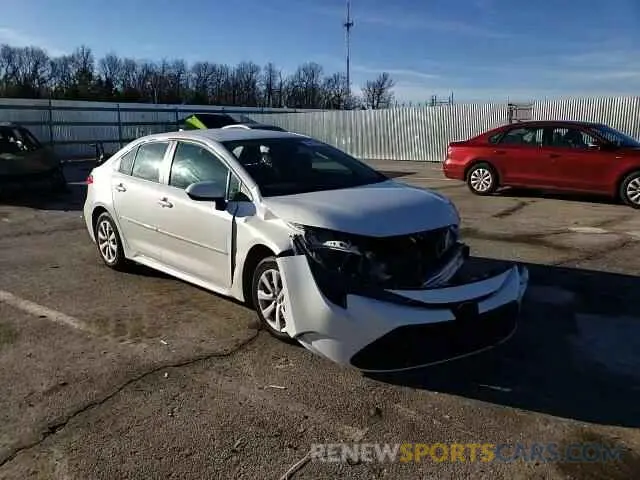 11 fotografías del automóvil dañado 5YFEPMAE6NP386052 TOYOTA COROLLA 2022