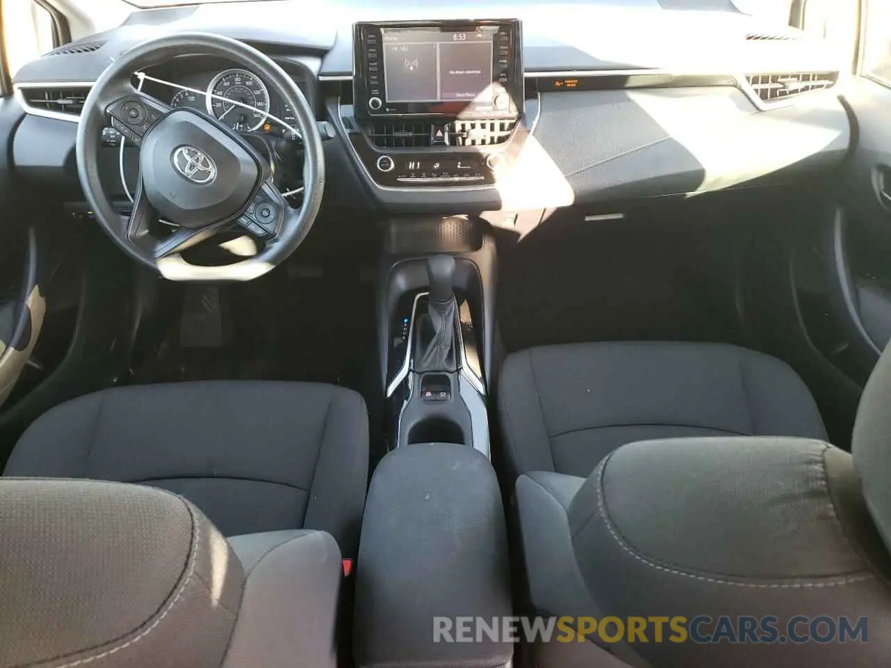 8 fotografías del automóvil dañado 5YFEPMAE6NP386052 TOYOTA COROLLA 2022