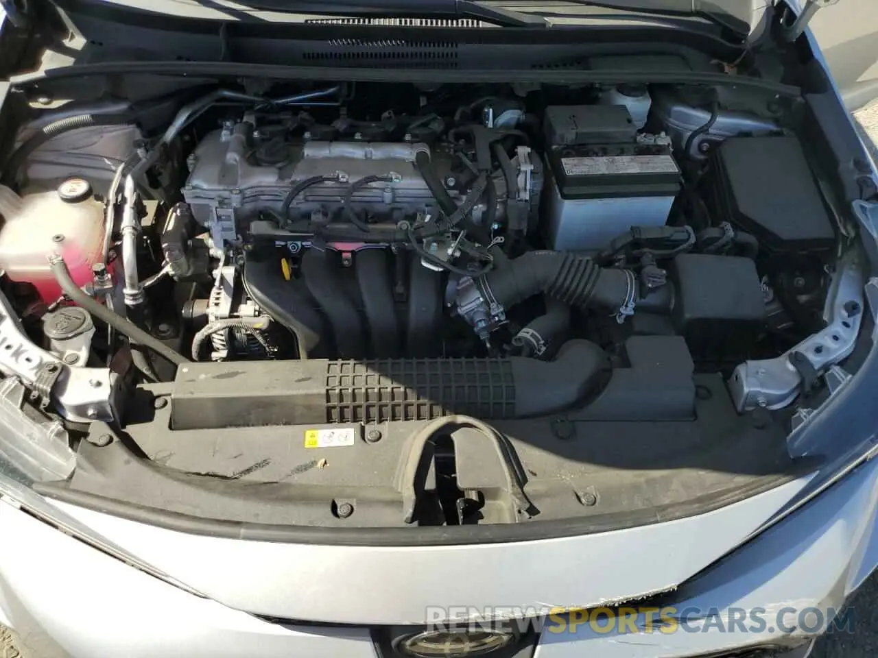 11 fotografías del automóvil dañado 5YFEPMAE6NP388464 TOYOTA COROLLA 2022