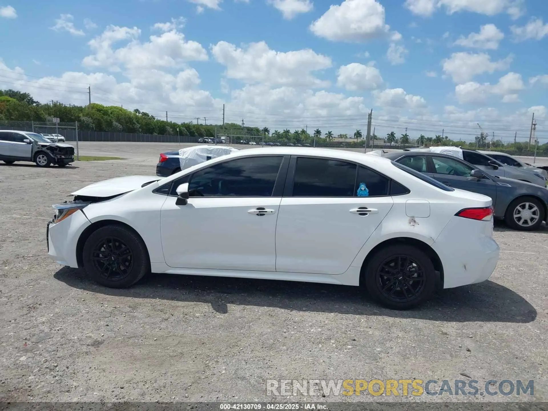 14 fotografías del automóvil dañado 5YFEPMAE6NP389890 TOYOTA COROLLA 2022