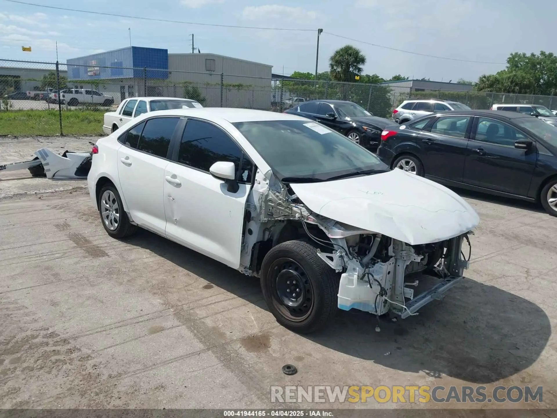1 fotografías del automóvil dañado 5YFEPMAE7NP275963 TOYOTA COROLLA 2022