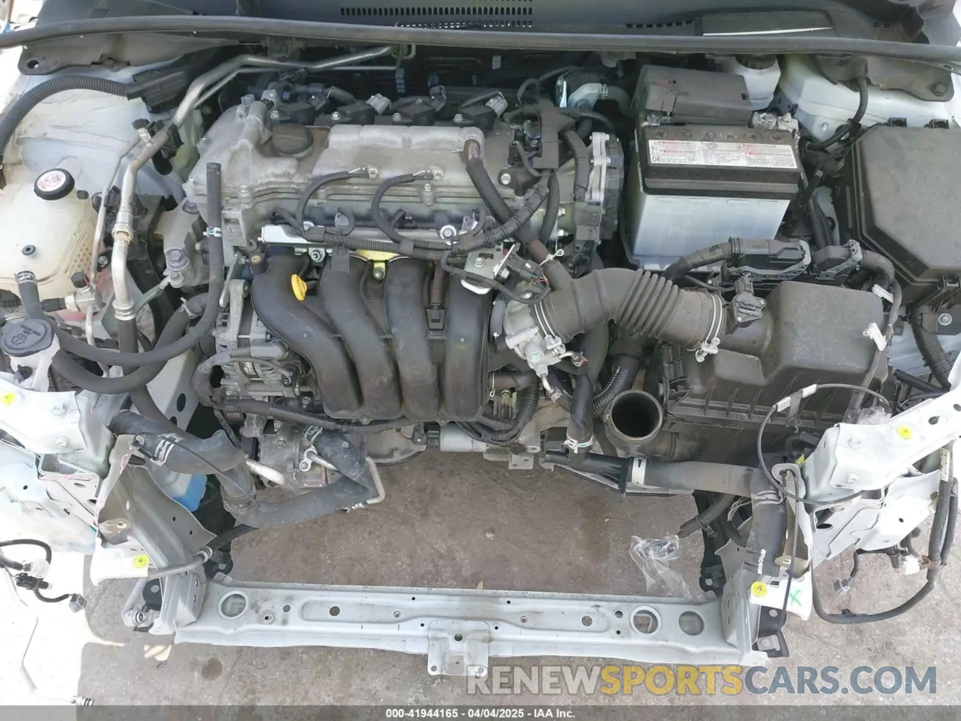 10 fotografías del automóvil dañado 5YFEPMAE7NP275963 TOYOTA COROLLA 2022
