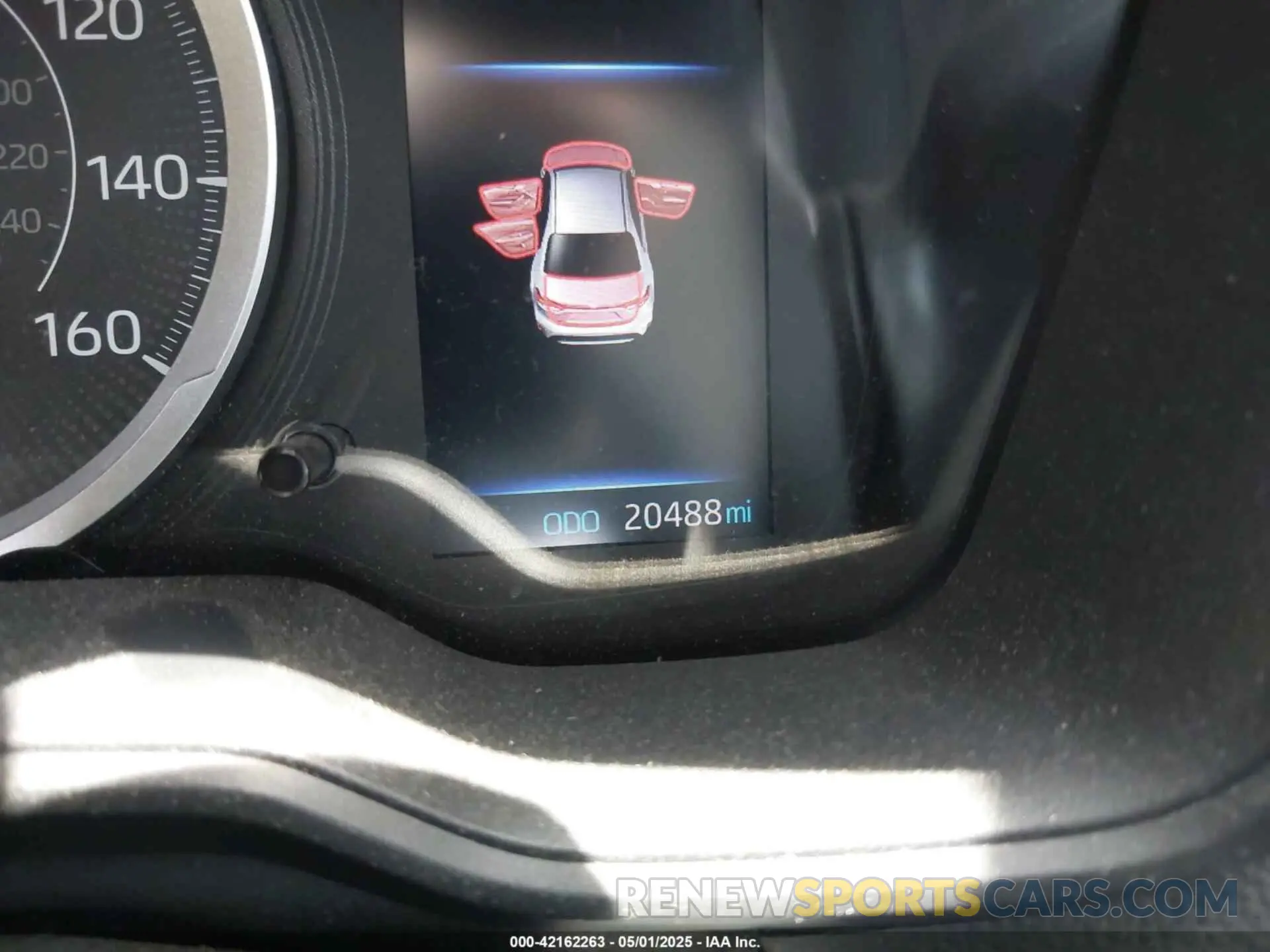 14 fotografías del automóvil dañado 5YFEPMAE7NP279625 TOYOTA COROLLA 2022