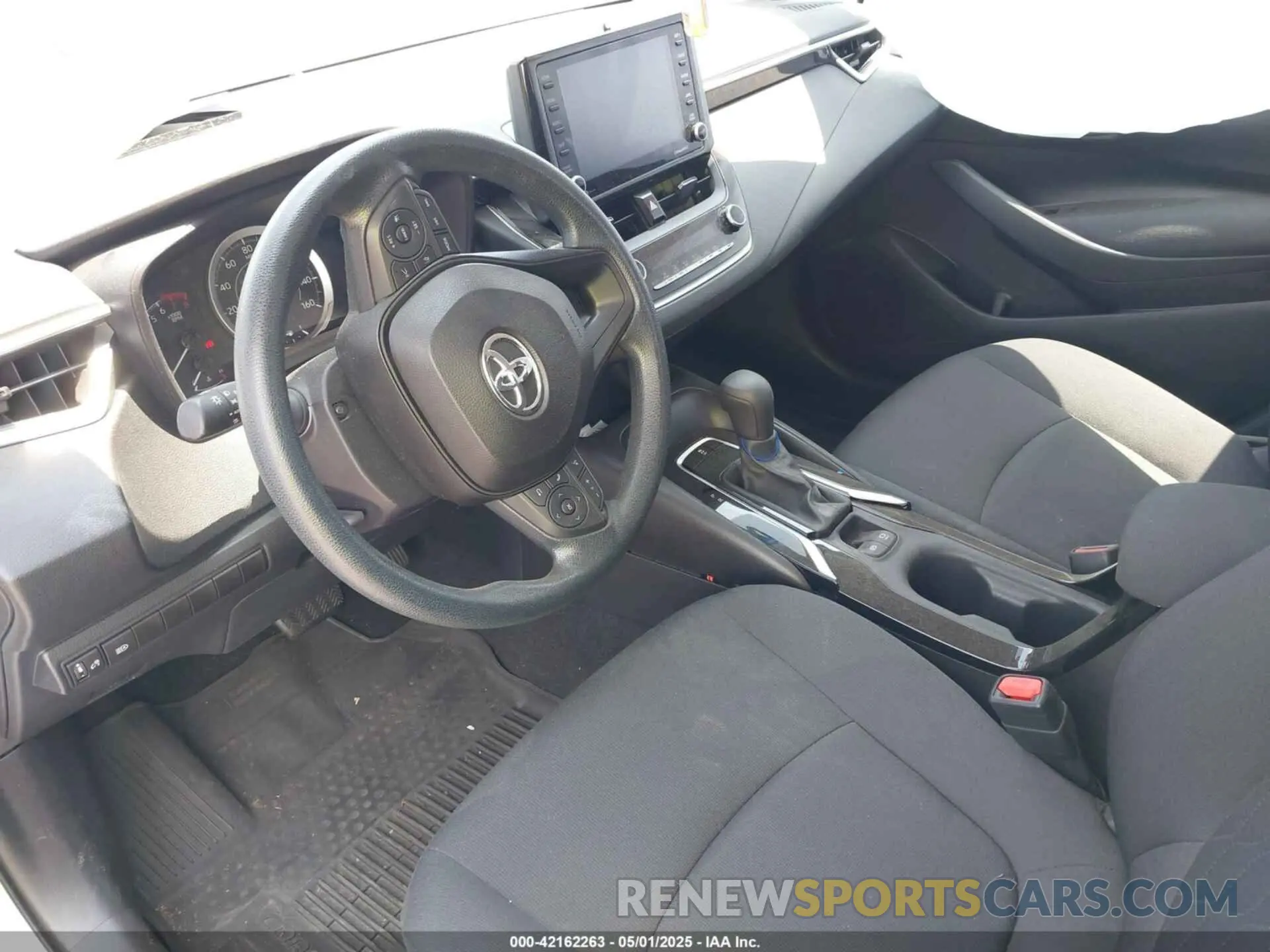 5 fotografías del automóvil dañado 5YFEPMAE7NP279625 TOYOTA COROLLA 2022