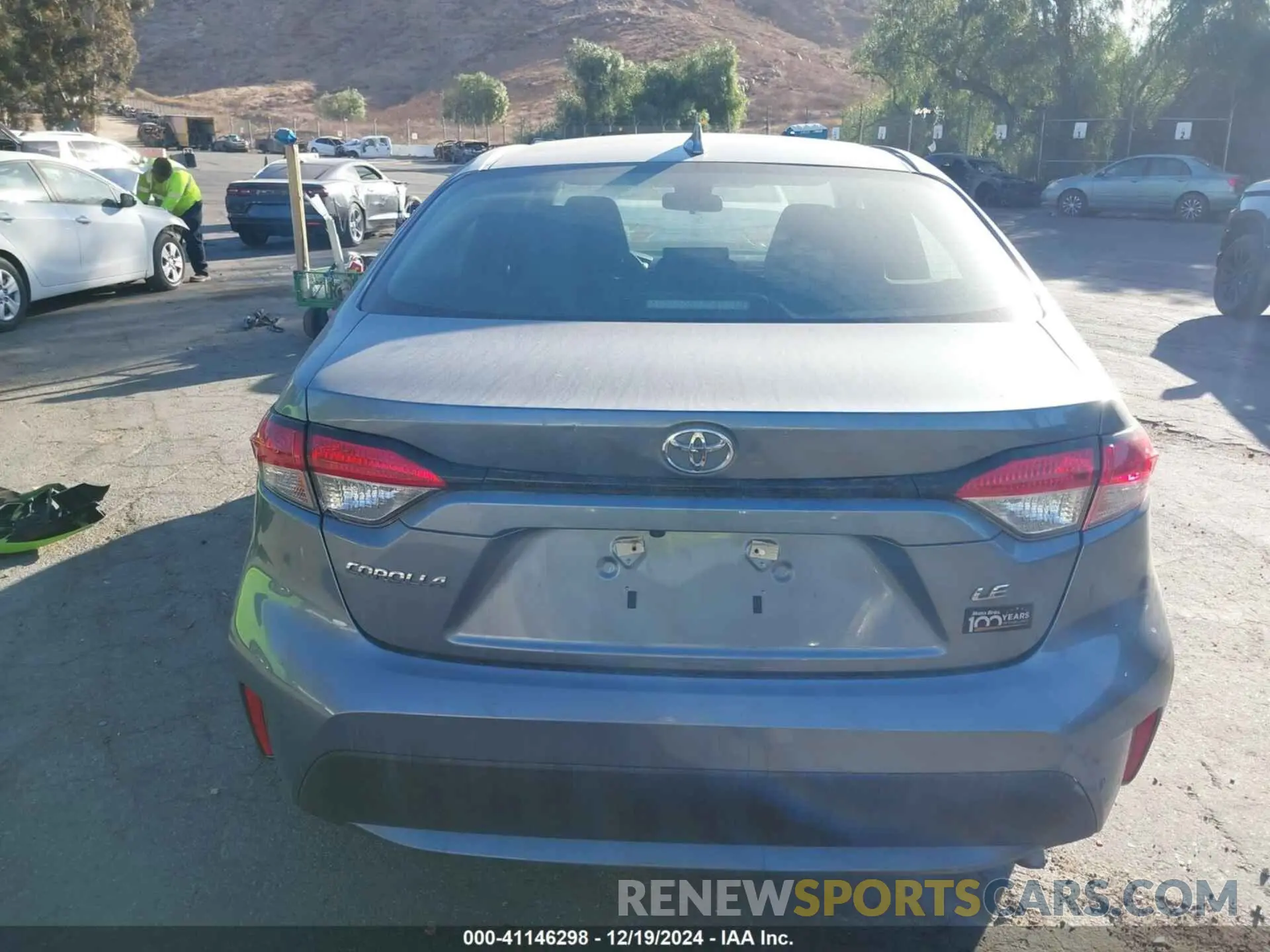 16 fotografías del automóvil dañado 5YFEPMAE7NP280418 TOYOTA COROLLA 2022