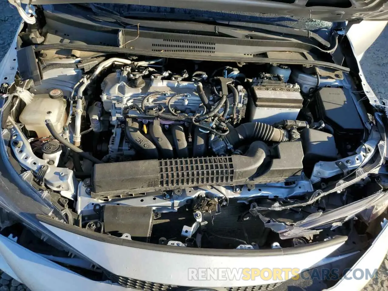 11 fotografías del automóvil dañado 5YFEPMAE7NP281777 TOYOTA COROLLA 2022