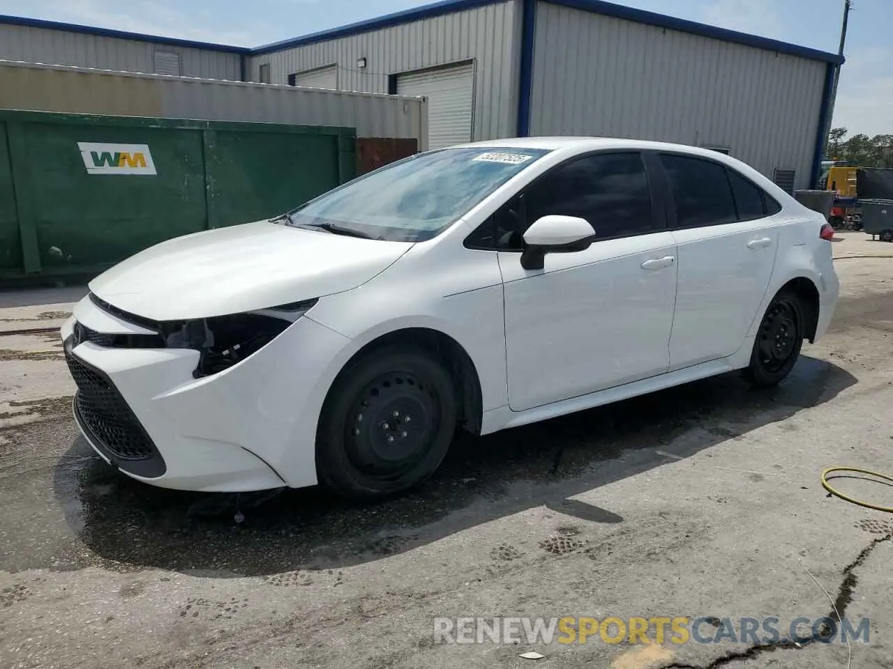 1 fotografías del automóvil dañado 5YFEPMAE7NP284050 TOYOTA COROLLA 2022