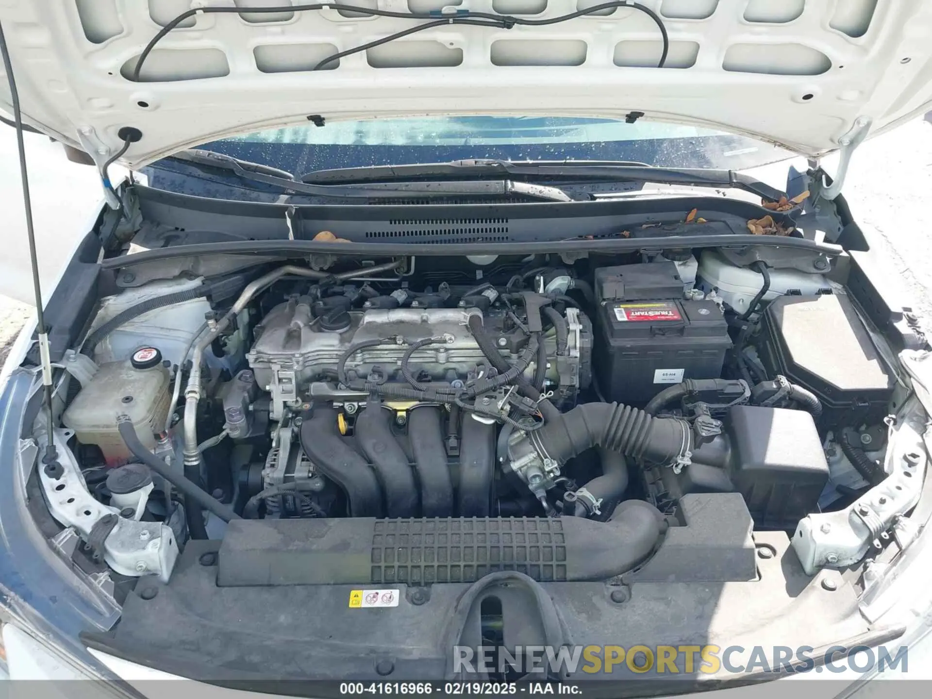 10 fotografías del automóvil dañado 5YFEPMAE7NP284551 TOYOTA COROLLA 2022
