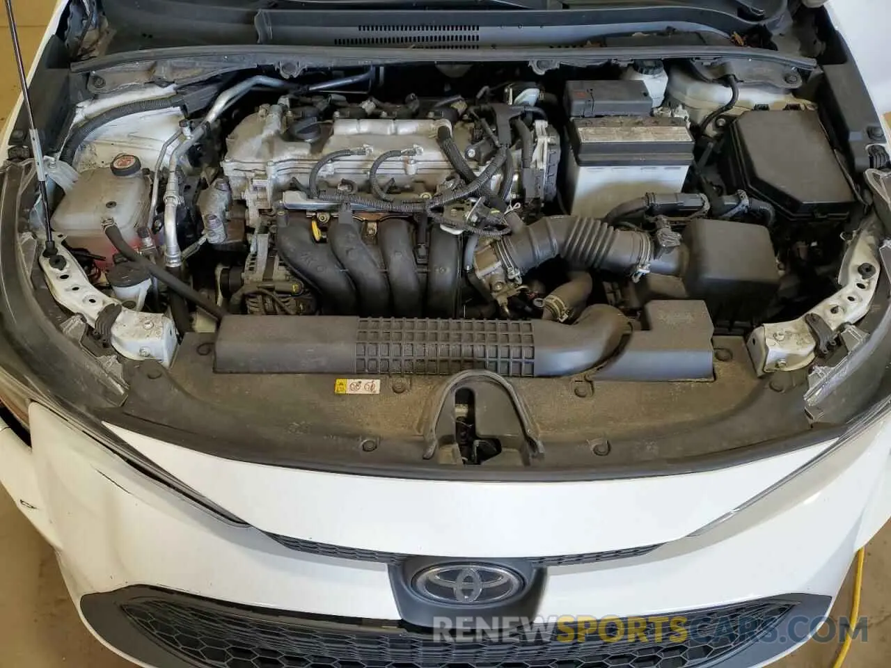 11 fotografías del automóvil dañado 5YFEPMAE7NP285649 TOYOTA COROLLA 2022