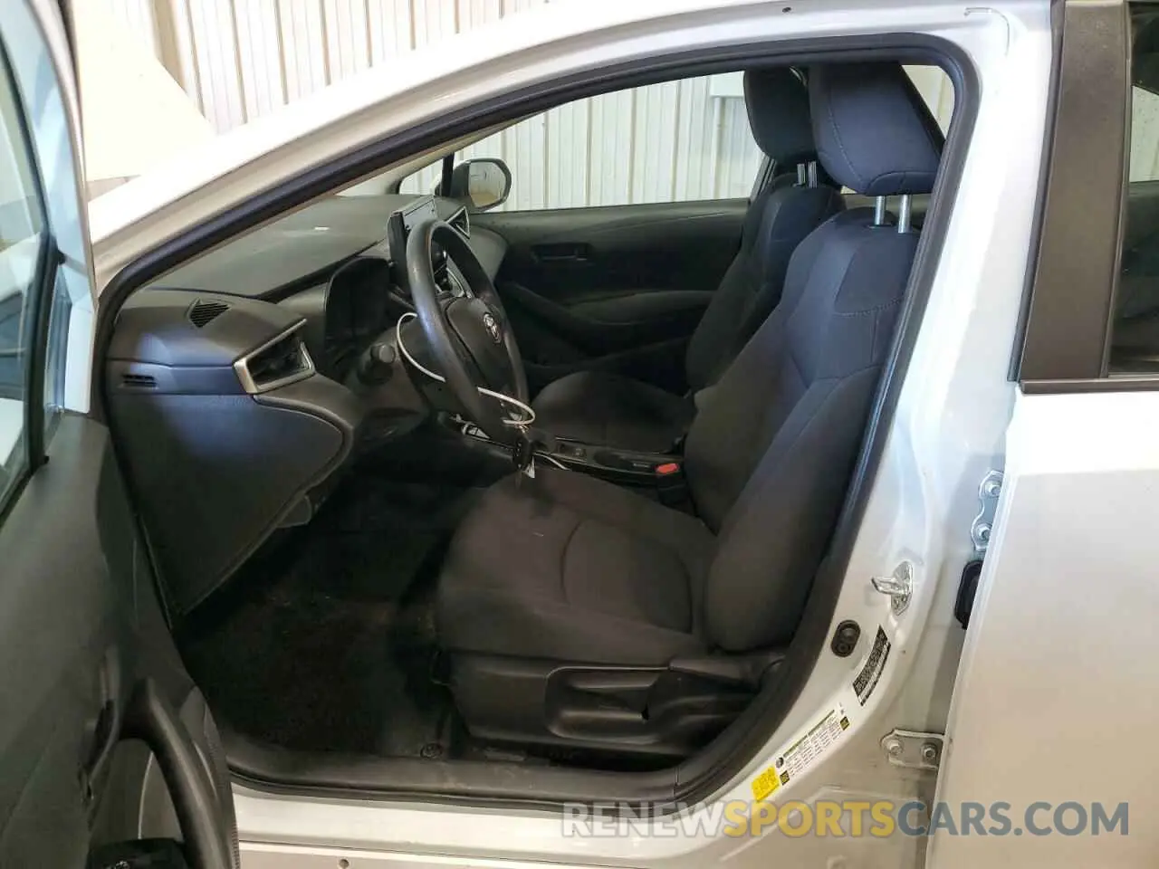 7 fotografías del automóvil dañado 5YFEPMAE7NP285649 TOYOTA COROLLA 2022