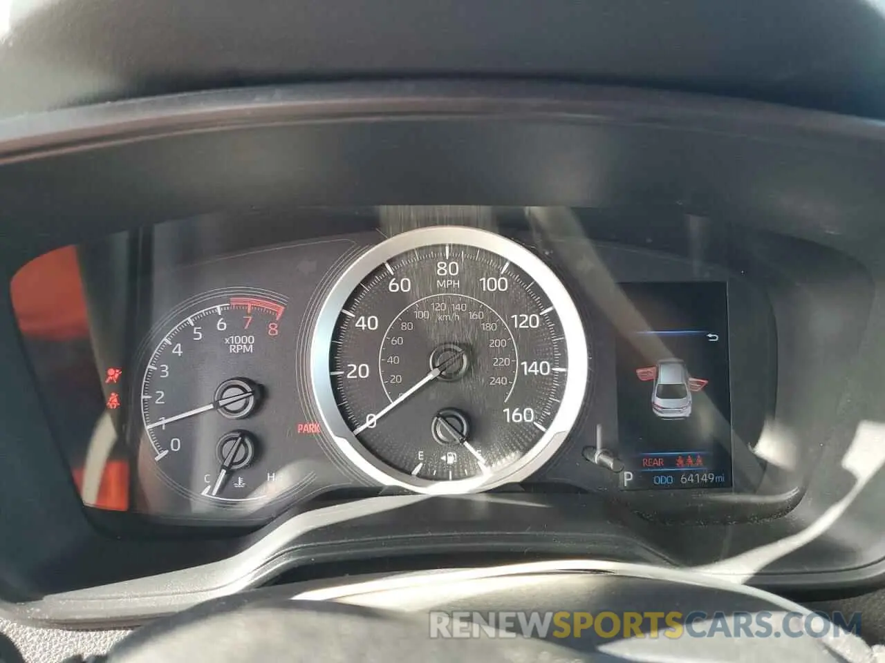 9 fotografías del automóvil dañado 5YFEPMAE7NP288616 TOYOTA COROLLA 2022
