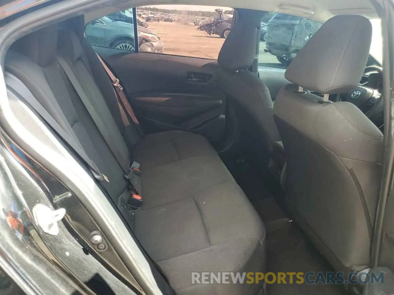 10 fotografías del automóvil dañado 5YFEPMAE7NP290009 TOYOTA COROLLA 2022