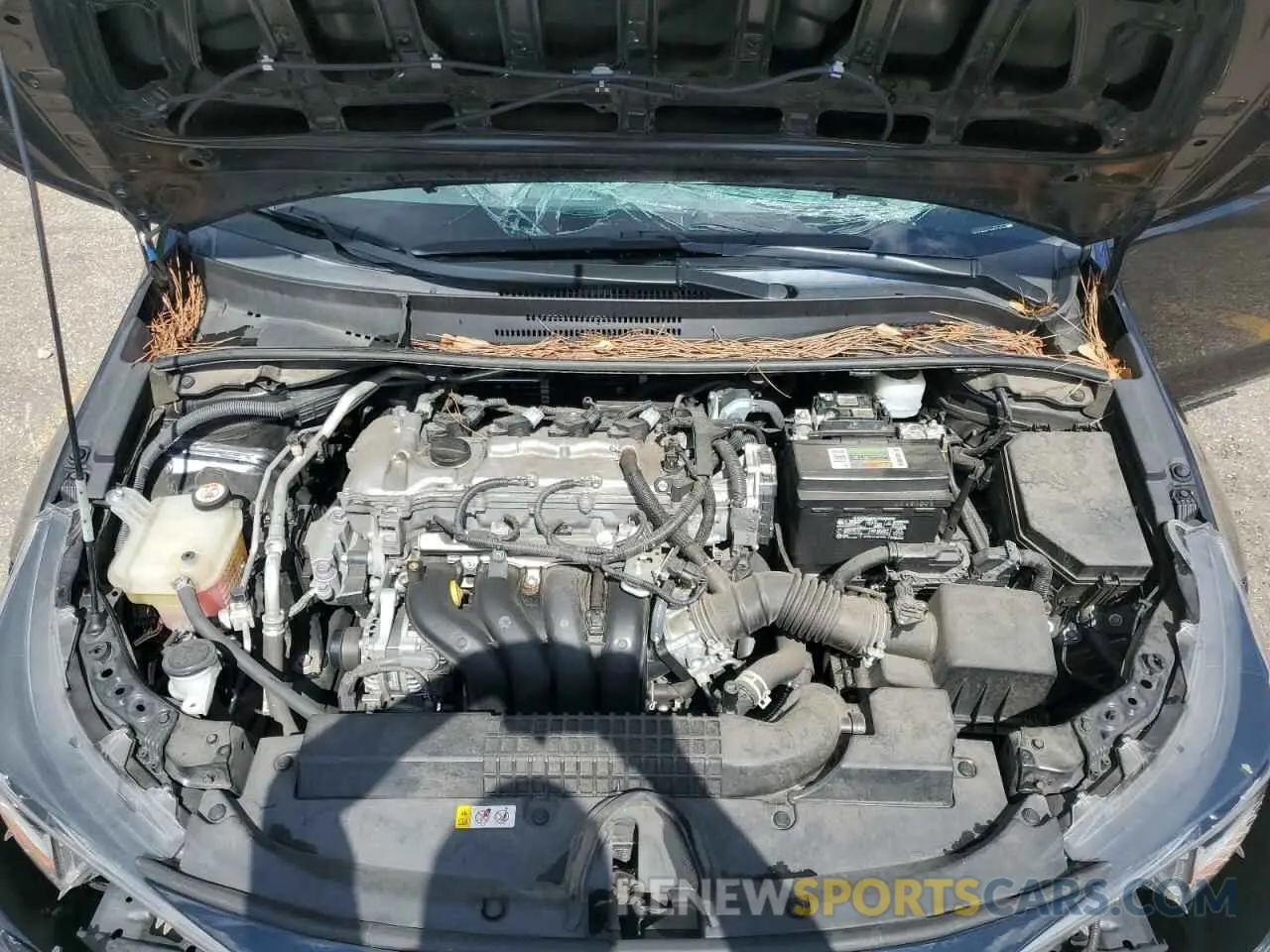 11 fotografías del automóvil dañado 5YFEPMAE7NP290009 TOYOTA COROLLA 2022