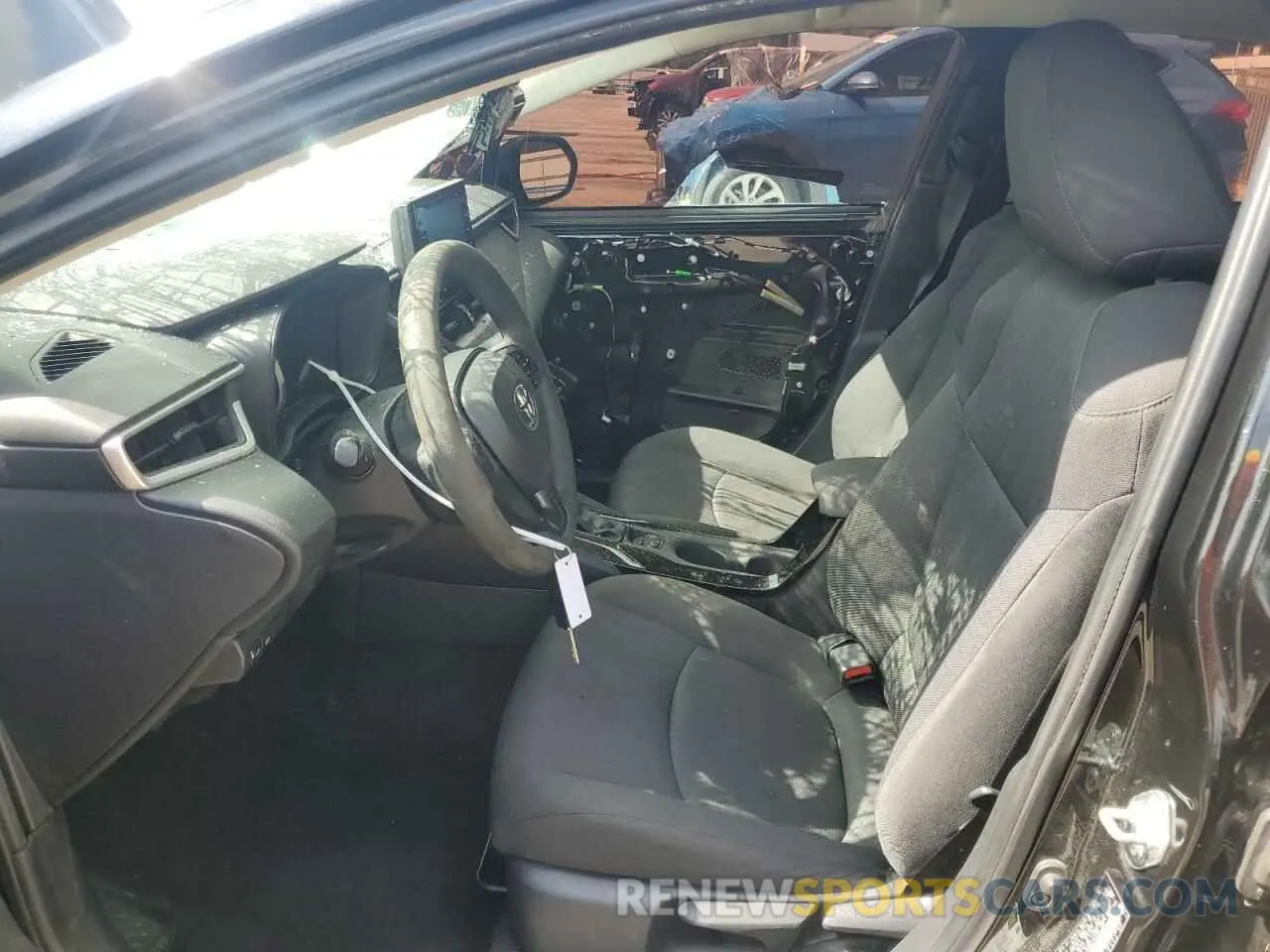 7 fotografías del automóvil dañado 5YFEPMAE7NP290009 TOYOTA COROLLA 2022