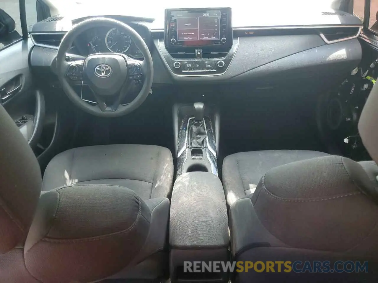 8 fotografías del automóvil dañado 5YFEPMAE7NP290009 TOYOTA COROLLA 2022