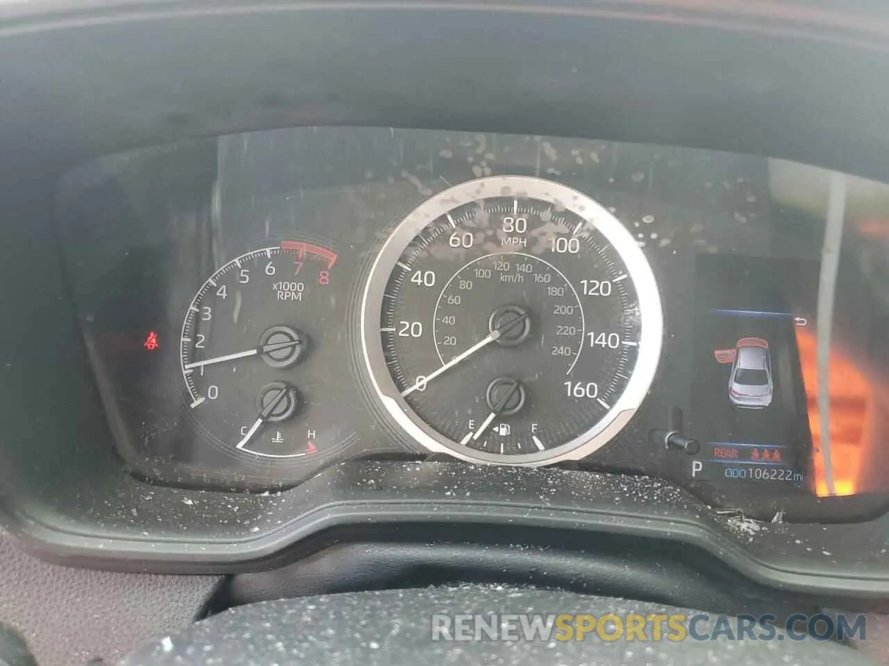 9 fotografías del automóvil dañado 5YFEPMAE7NP290009 TOYOTA COROLLA 2022