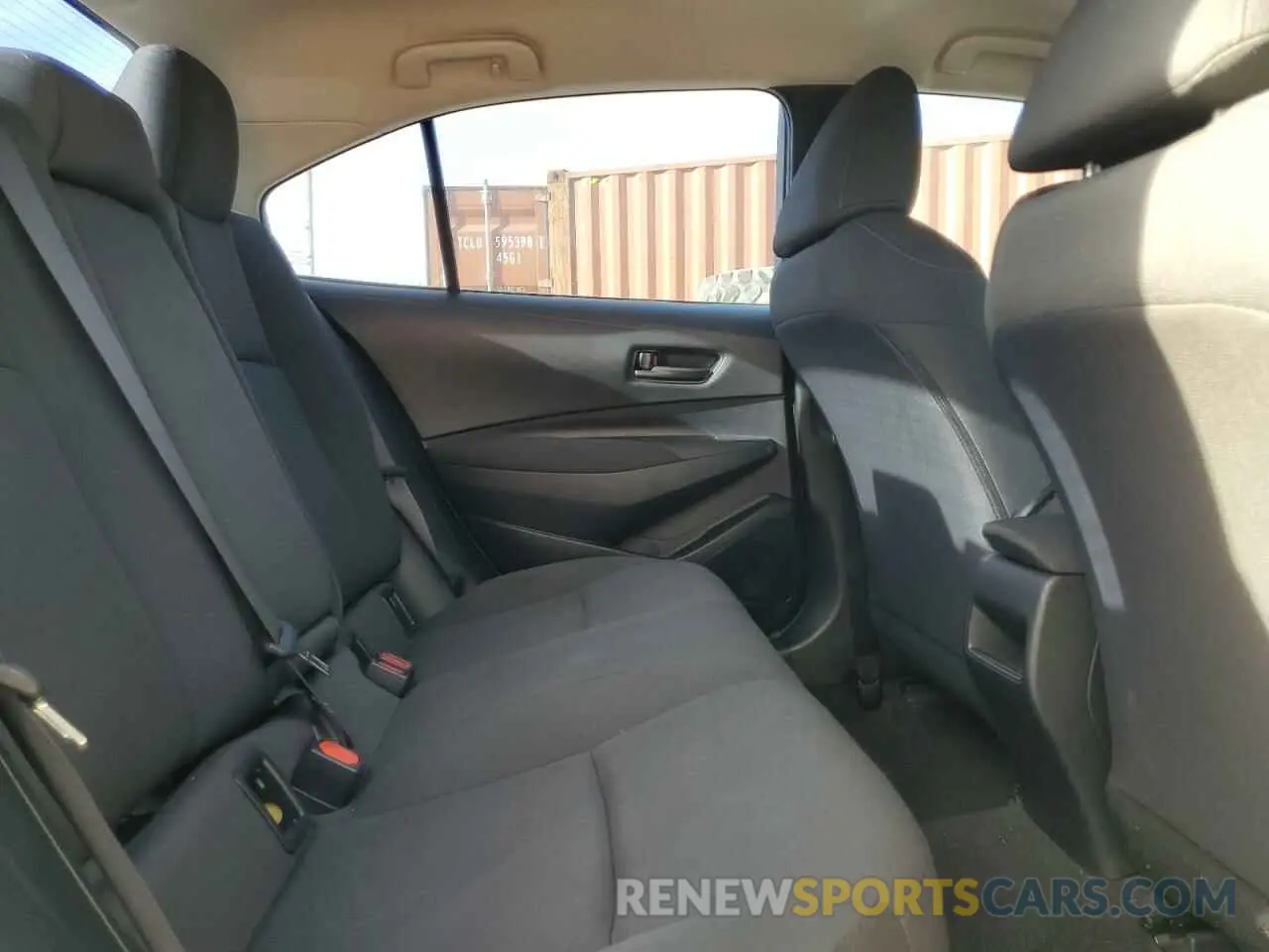 10 fotografías del automóvil dañado 5YFEPMAE7NP294495 TOYOTA COROLLA 2022