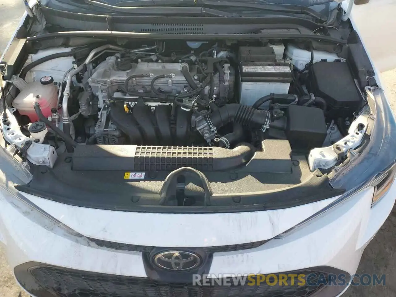 11 fotografías del automóvil dañado 5YFEPMAE7NP294495 TOYOTA COROLLA 2022