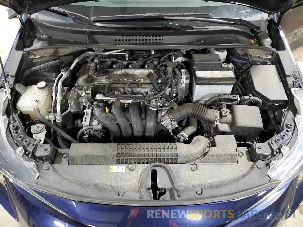 11 fotografías del automóvil dañado 5YFEPMAE7NP298501 TOYOTA COROLLA 2022