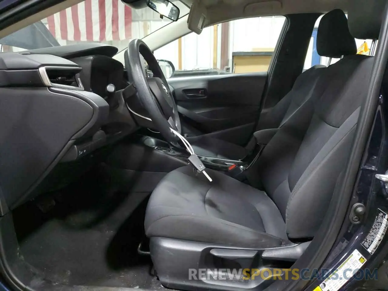7 fotografías del automóvil dañado 5YFEPMAE7NP298501 TOYOTA COROLLA 2022