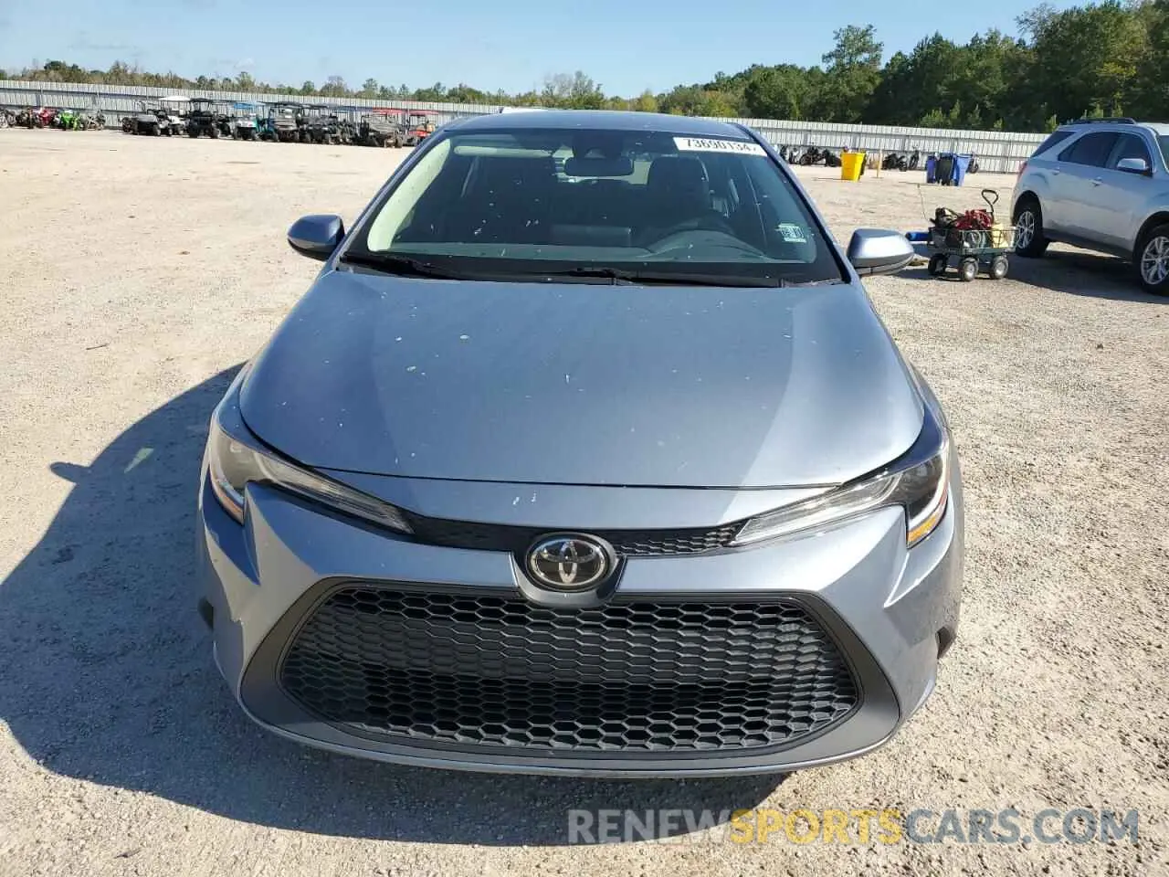 5 fotografías del automóvil dañado 5YFEPMAE7NP300702 TOYOTA COROLLA 2022