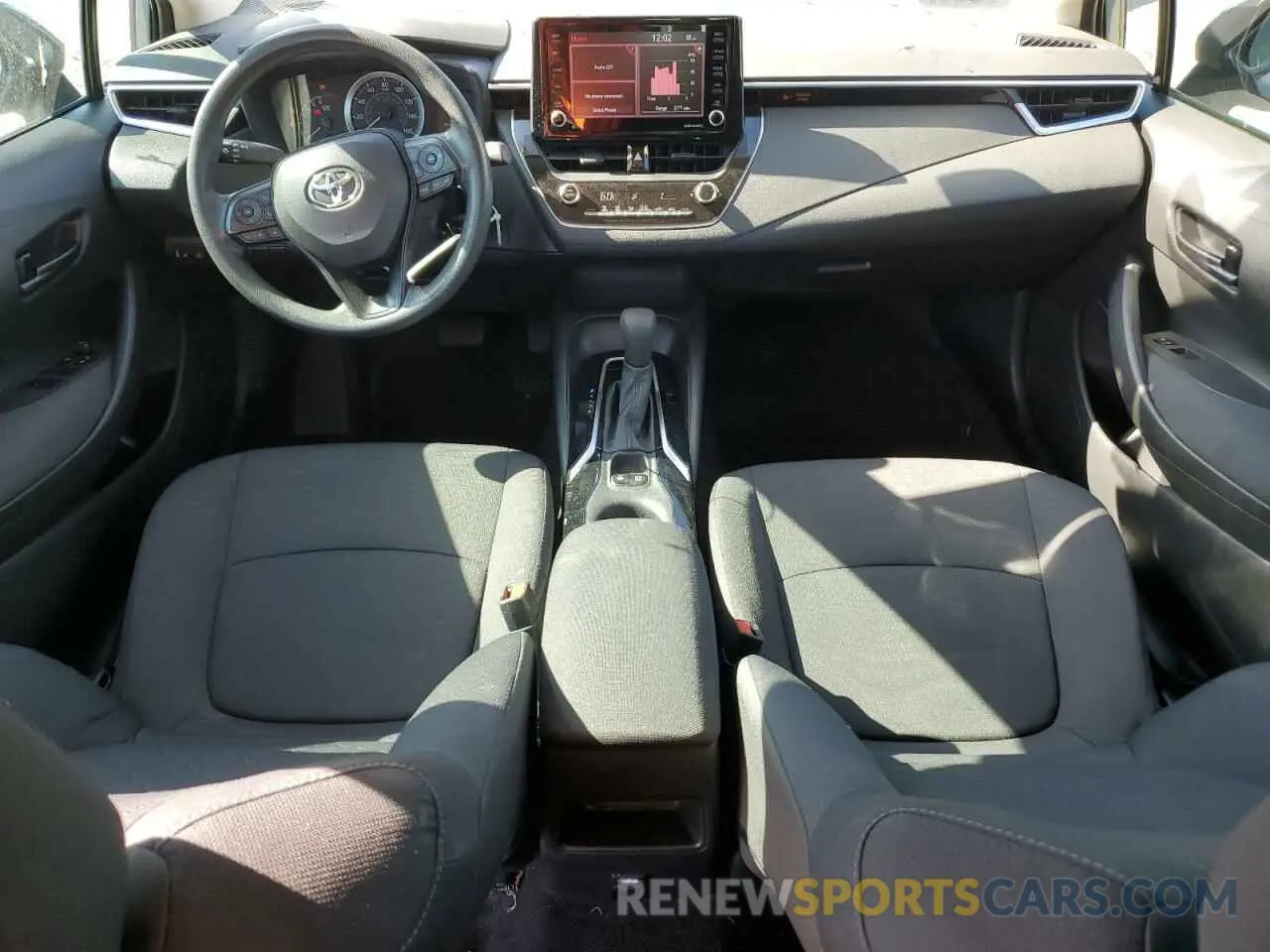 8 fotografías del automóvil dañado 5YFEPMAE7NP300702 TOYOTA COROLLA 2022