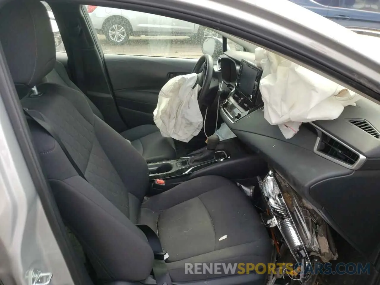 5 fotografías del automóvil dañado 5YFEPMAE7NP305771 TOYOTA COROLLA 2022