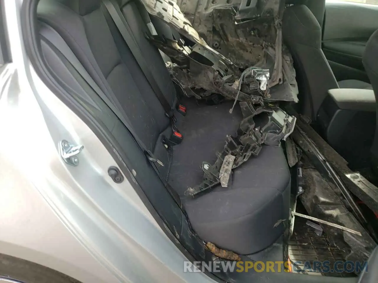 6 fotografías del automóvil dañado 5YFEPMAE7NP305771 TOYOTA COROLLA 2022